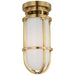 Visual Comfort Signature Canada - LED Flush Mount - Gracie - Antique-Burnished Brass- Union Lighting Luminaires Decor