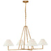 Visual Comfort Signature Canada - LED Chandelier - Ashton - Gilded Iron- Union Lighting Luminaires Decor