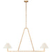 Visual Comfort Signature Canada - LED Chandelier - Ashton - Gilded Iron- Union Lighting Luminaires Decor