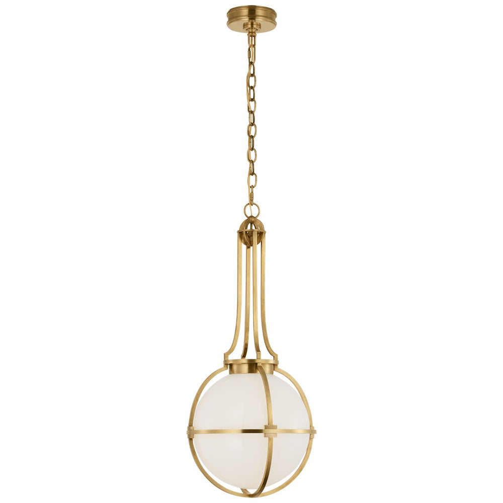 Visual Comfort Signature Canada - LED Pendant - Gracie - Antique-Burnished Brass- Union Lighting Luminaires Decor