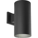 Progress Canada - One Light Wall Lantern - Cylinder - Black- Union Lighting Luminaires Decor
