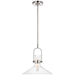 Visual Comfort Signature Canada - LED Pendant - Larkin - Polished Nickel- Union Lighting Luminaires Decor