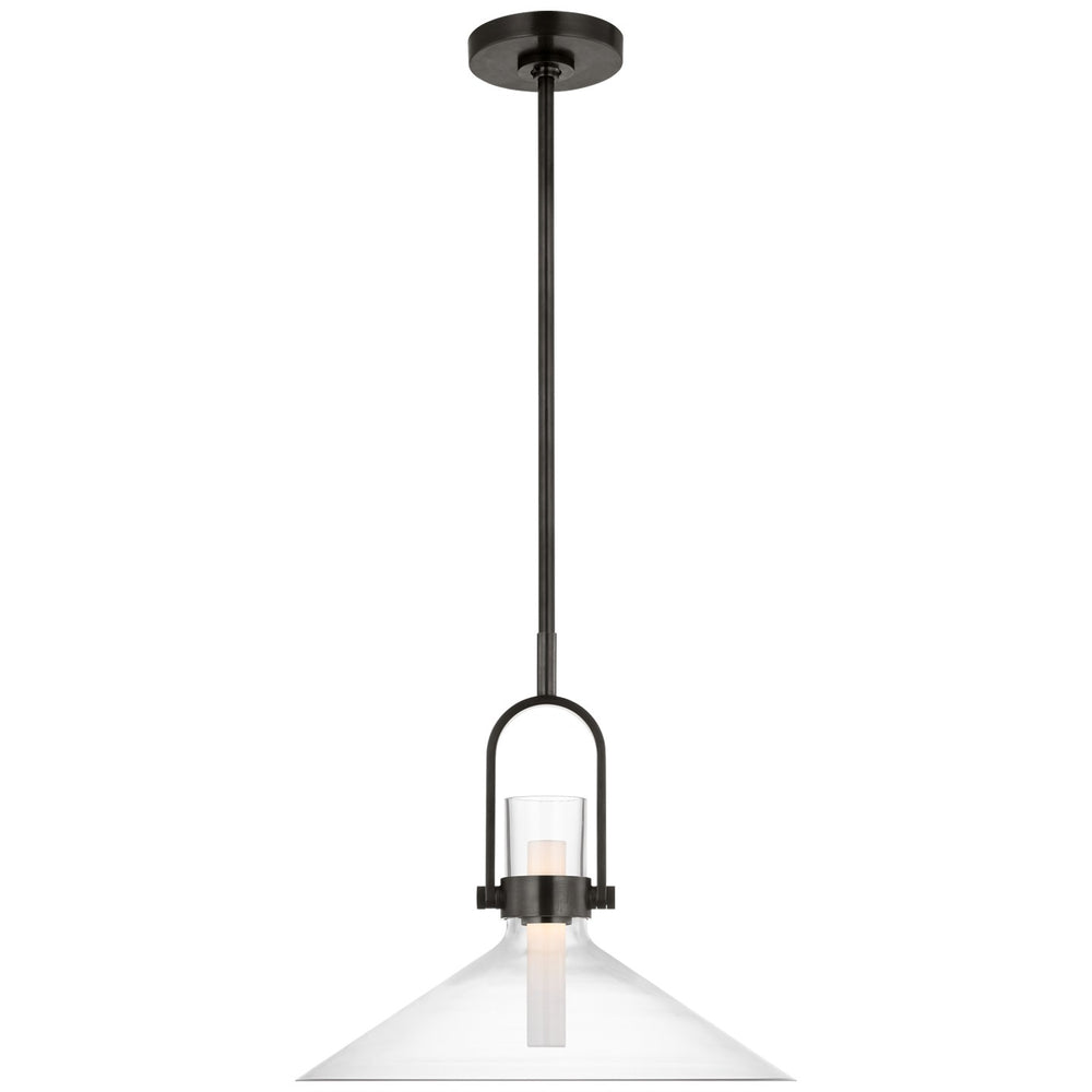 Visual Comfort Signature Canada - LED Pendant - Larkin - Bronze- Union Lighting Luminaires Decor