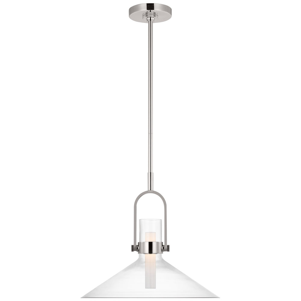 Visual Comfort Signature Canada - LED Pendant - Larkin - Polished Nickel- Union Lighting Luminaires Decor