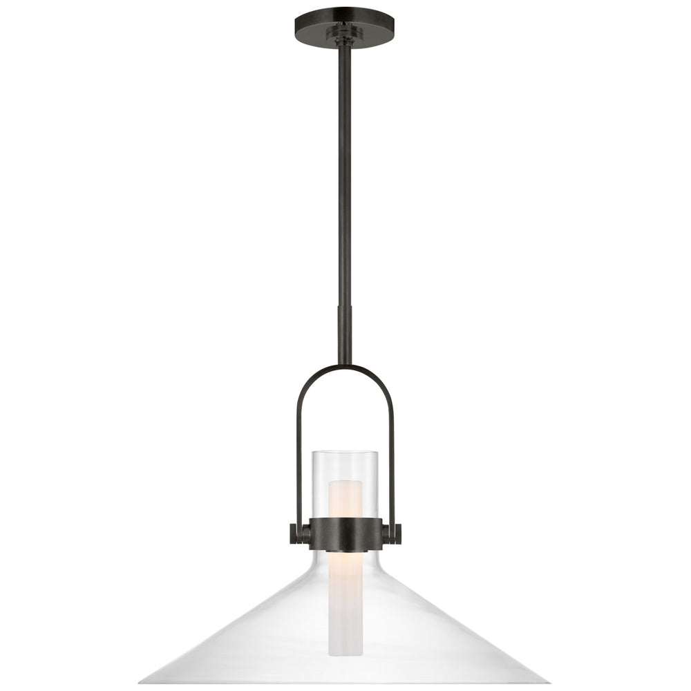 Visual Comfort Signature Canada - LED Pendant - Larkin - Bronze- Union Lighting Luminaires Decor