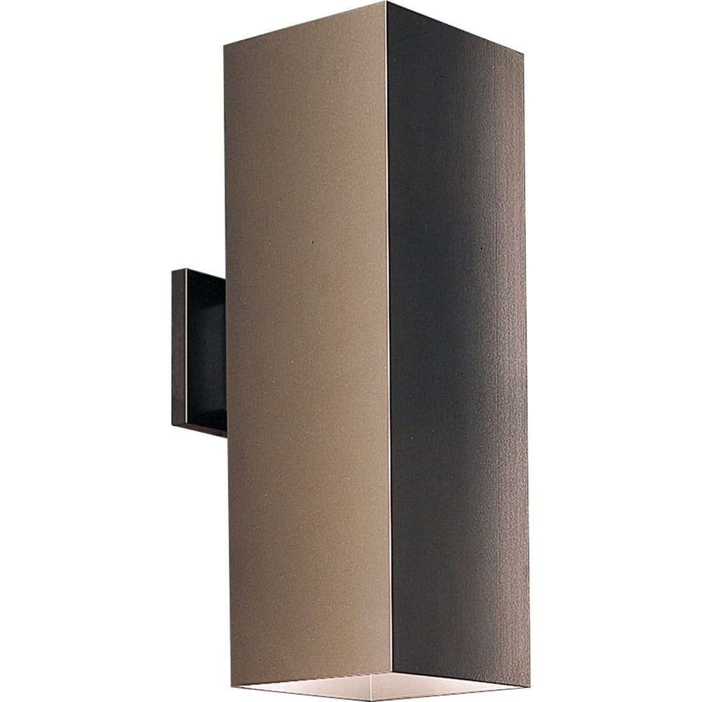 Progress Canada - Two Light Wall Lantern - Square - Antique Bronze- Union Lighting Luminaires Decor