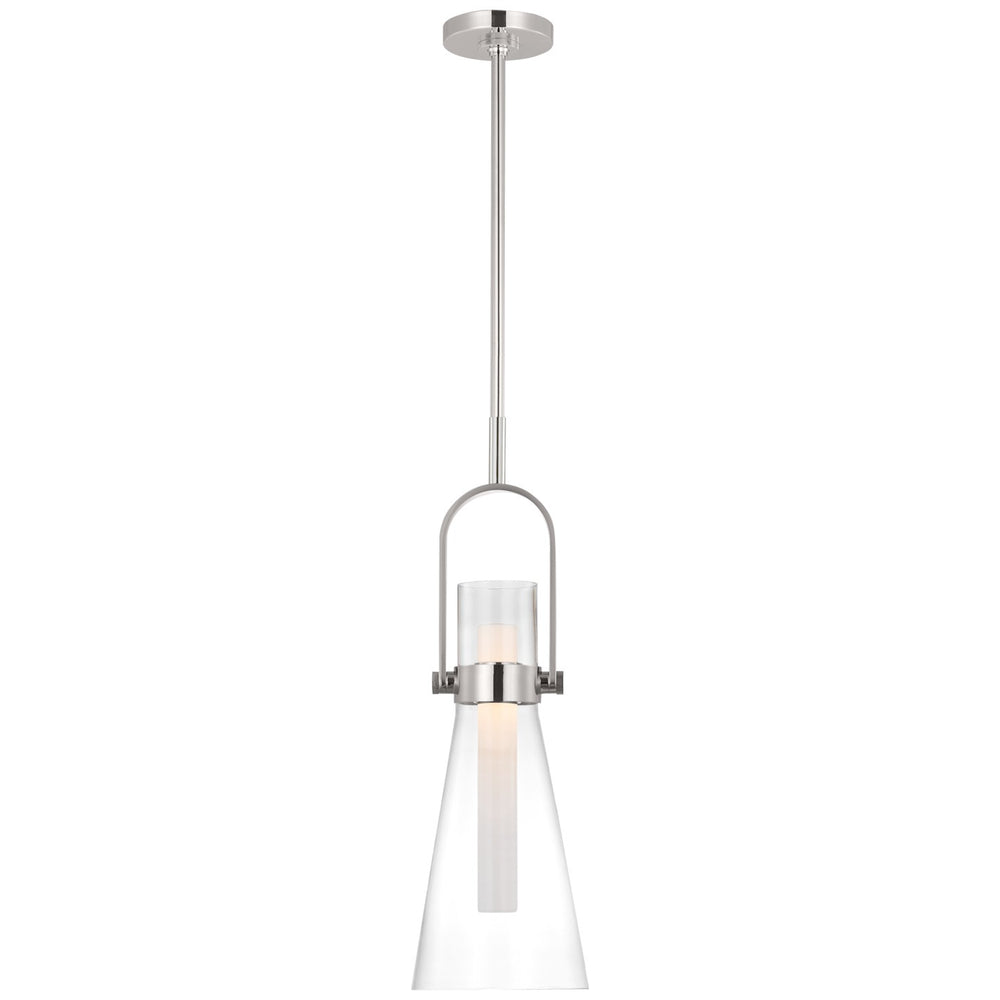 Visual Comfort Signature Canada - LED Pendant - Larkin - Polished Nickel- Union Lighting Luminaires Decor