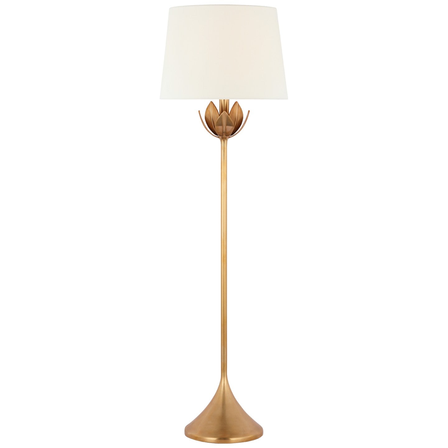 Visual Comfort Signature Canada - One Light Floor Lamp - Alberto - Antique-Burnished Brass- Union Lighting Luminaires Decor