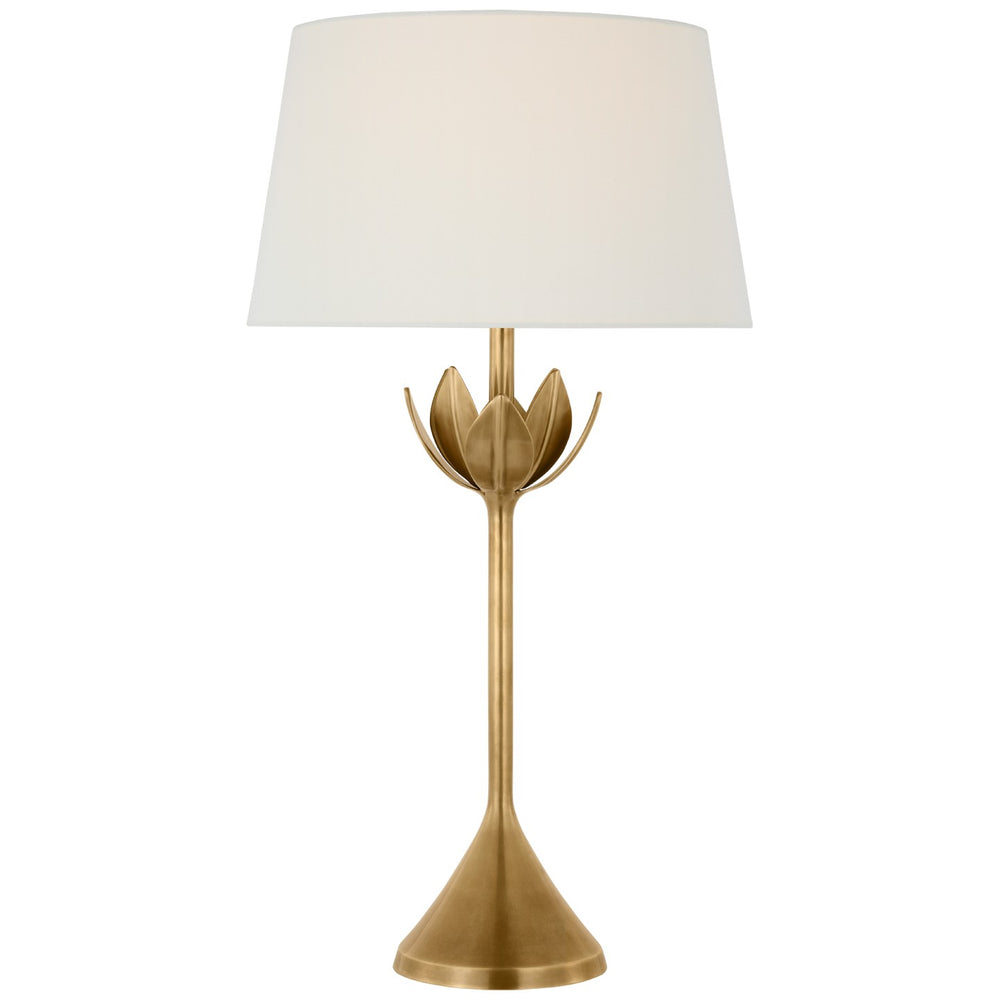 Visual Comfort Signature Canada - One Light Table Lamp - Alberto - Antique-Burnished Brass- Union Lighting Luminaires Decor