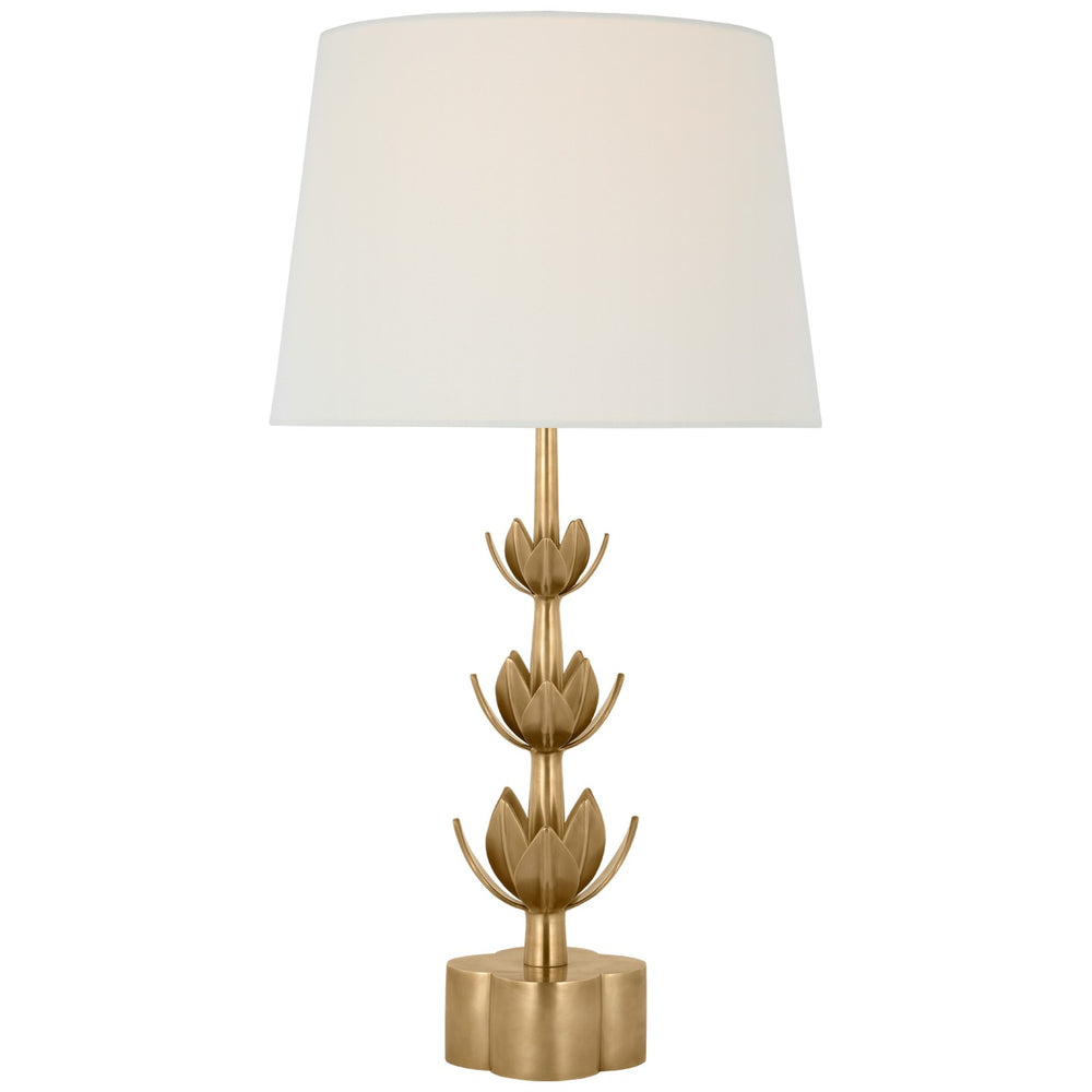 Visual Comfort Signature Canada - One Light Table Lamp - Alberto - Antique-Burnished Brass- Union Lighting Luminaires Decor