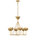 Visual Comfort Signature Canada - LED Chandelier - Alberto - Antique-Burnished Brass- Union Lighting Luminaires Decor