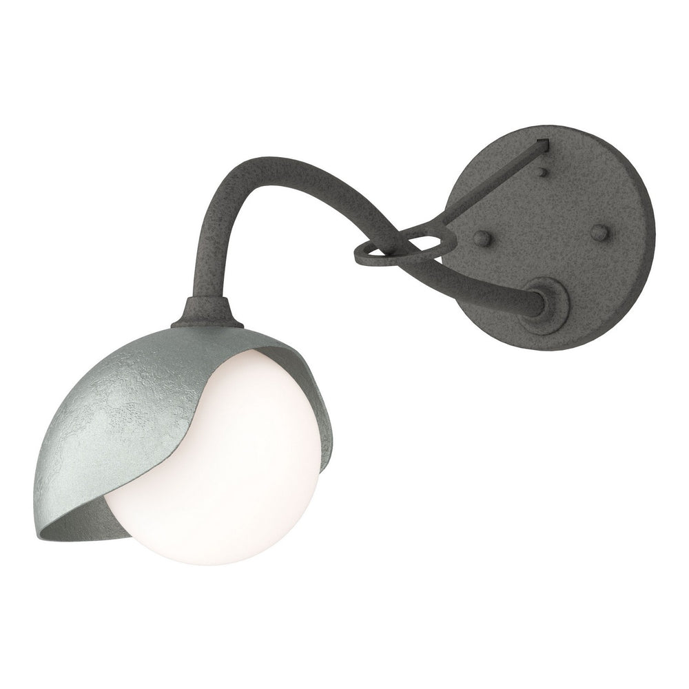 Hubbardton Forge - One Light Wall Sconce - Brooklyn - Natural Iron- Union Lighting Luminaires Decor
