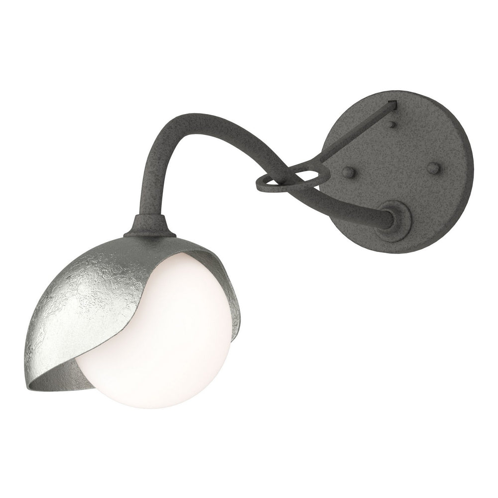 Hubbardton Forge - One Light Wall Sconce - Brooklyn - Natural Iron- Union Lighting Luminaires Decor