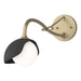 Hubbardton Forge - One Light Wall Sconce - Brooklyn - Soft Gold- Union Lighting Luminaires Decor