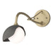Hubbardton Forge - One Light Wall Sconce - Brooklyn - Soft Gold- Union Lighting Luminaires Decor