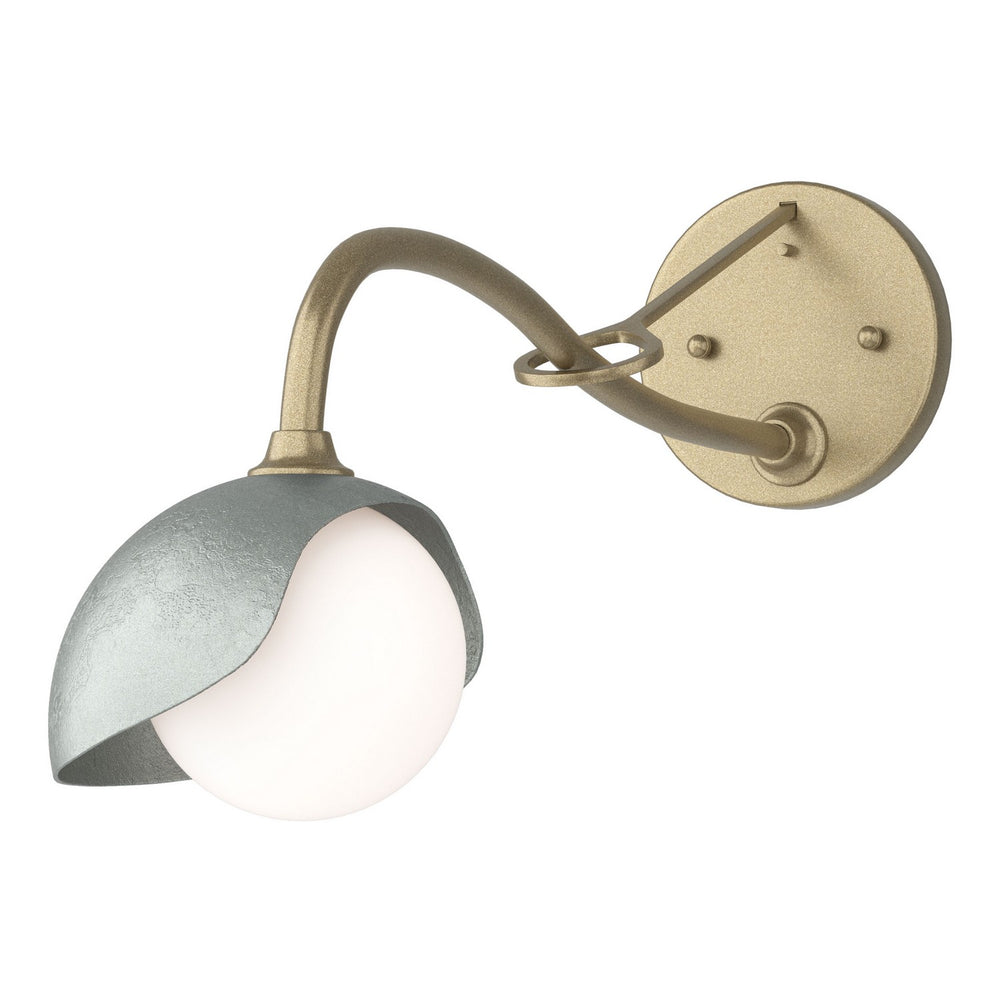 Hubbardton Forge - One Light Wall Sconce - Brooklyn - Soft Gold- Union Lighting Luminaires Decor