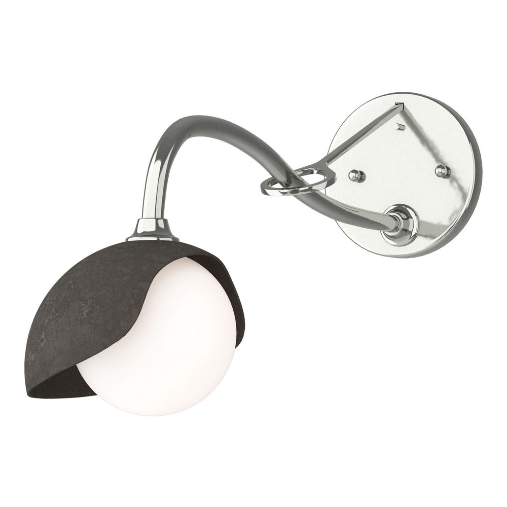 Hubbardton Forge - One Light Wall Sconce - Brooklyn - Sterling- Union Lighting Luminaires Decor