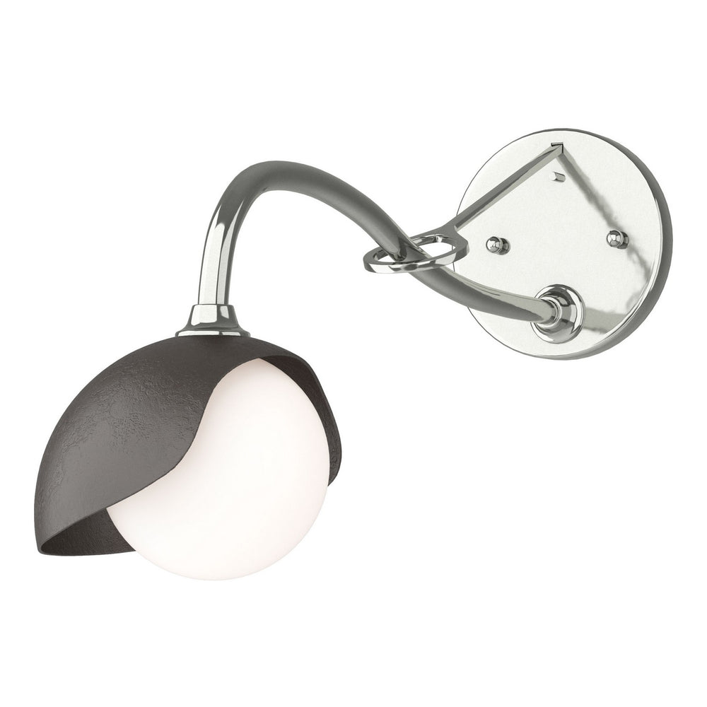 Hubbardton Forge - One Light Wall Sconce - Brooklyn - Sterling- Union Lighting Luminaires Decor