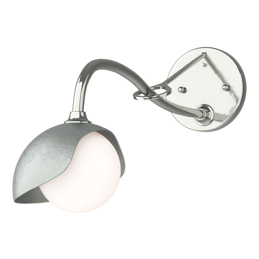 Hubbardton Forge - One Light Wall Sconce - Brooklyn - Sterling- Union Lighting Luminaires Decor