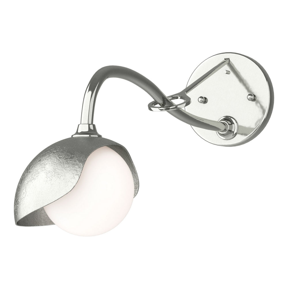 Hubbardton Forge - One Light Wall Sconce - Brooklyn - Sterling- Union Lighting Luminaires Decor
