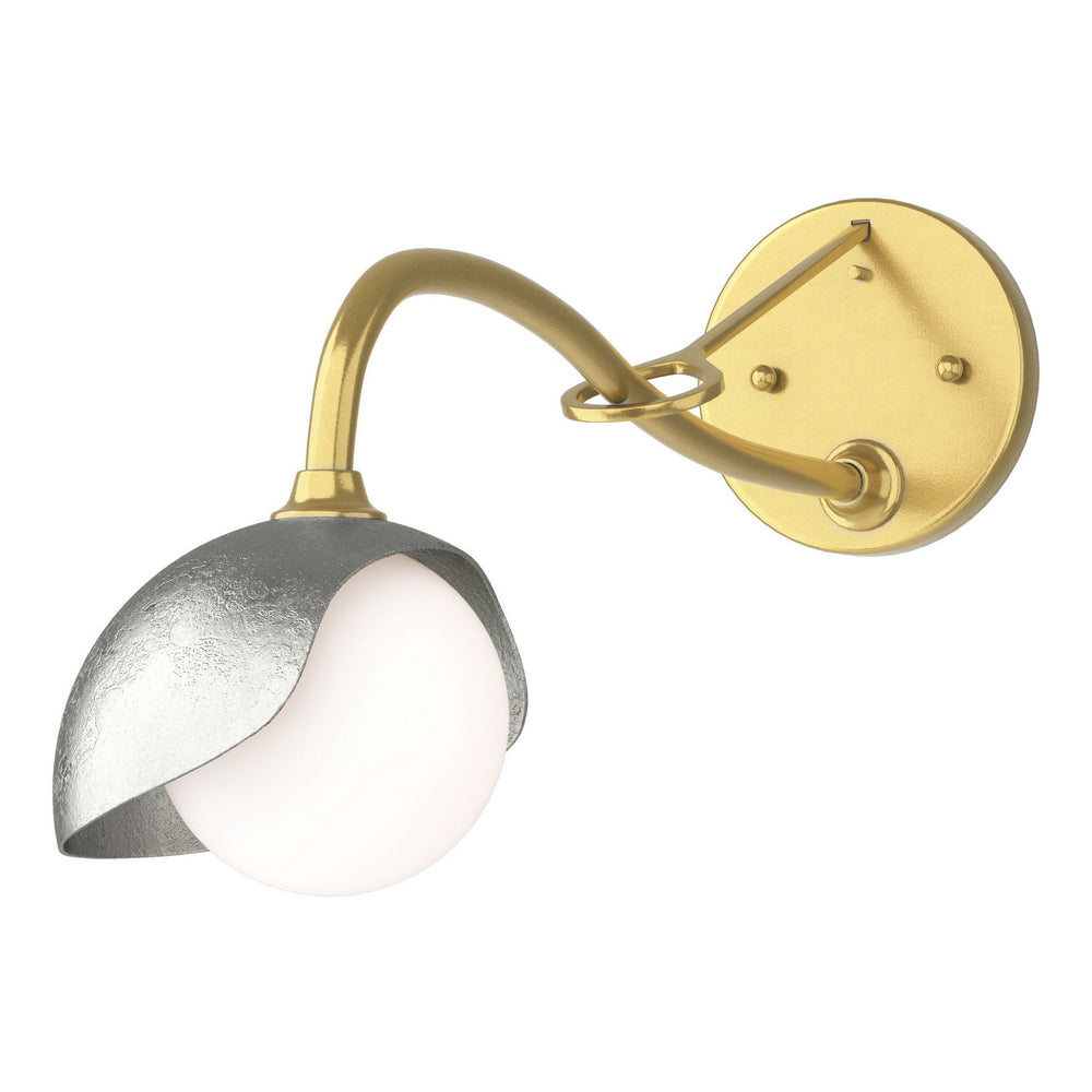 Hubbardton Forge - One Light Wall Sconce - Brooklyn - Modern Brass- Union Lighting Luminaires Decor