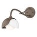 Hubbardton Forge - One Light Wall Sconce - Brooklyn - Bronze- Union Lighting Luminaires Decor