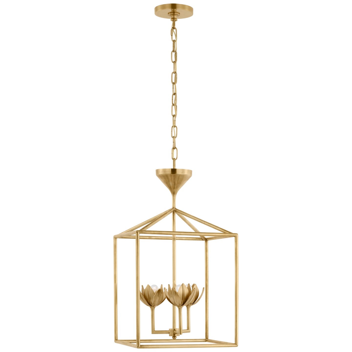 Visual Comfort Signature Canada - LED Lantern - Alberto - Antique-Burnished Brass- Union Lighting Luminaires Decor