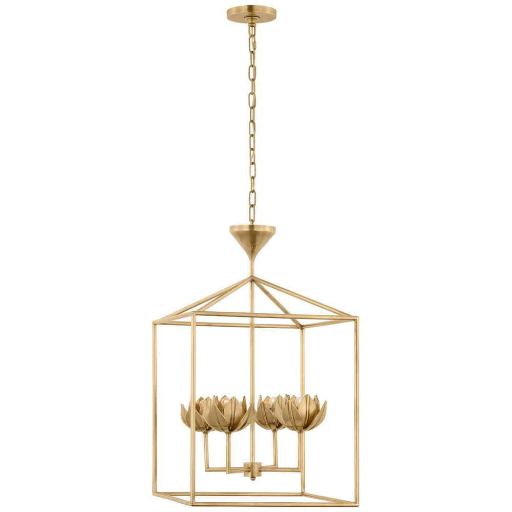 Visual Comfort Signature Canada - LED Lantern - Alberto - Antique-Burnished Brass- Union Lighting Luminaires Decor