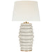 Visual Comfort Signature Canada - LED Table Lamp - Phoebe - Antiqued White- Union Lighting Luminaires Decor