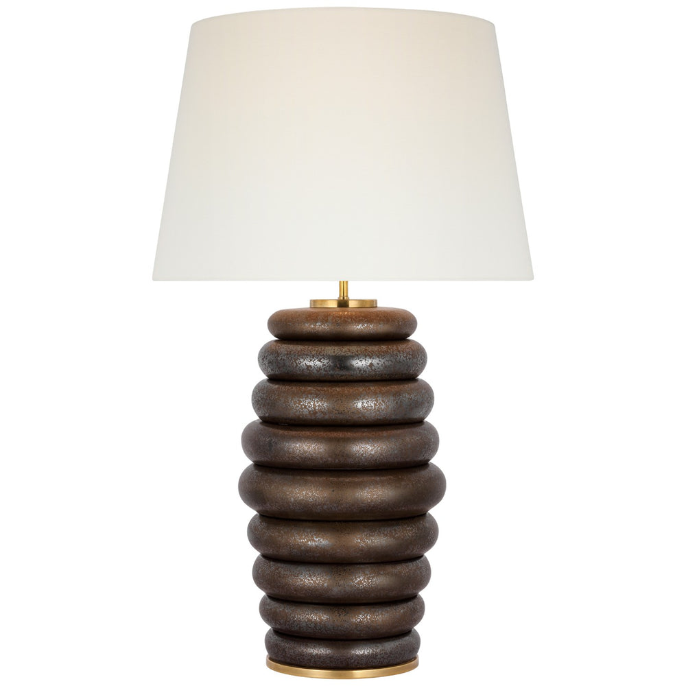 Visual Comfort Signature Canada - LED Table Lamp - Phoebe - Crystal Bronze- Union Lighting Luminaires Decor