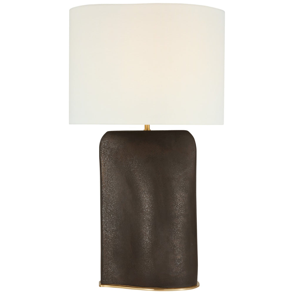 Visual Comfort Signature Canada - LED Table Lamp - Amantani - Stained Black Metallic- Union Lighting Luminaires Decor