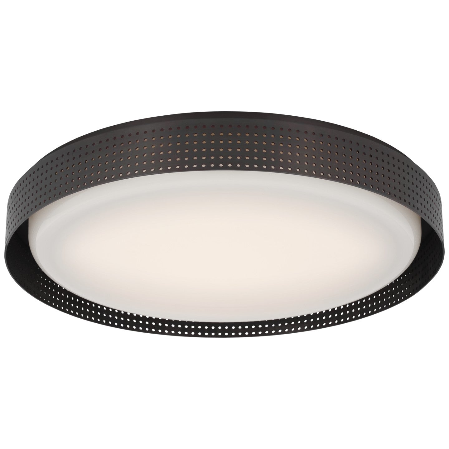 Visual Comfort Signature Canada - LED Flush Mount - Precision - Bronze- Union Lighting Luminaires Decor