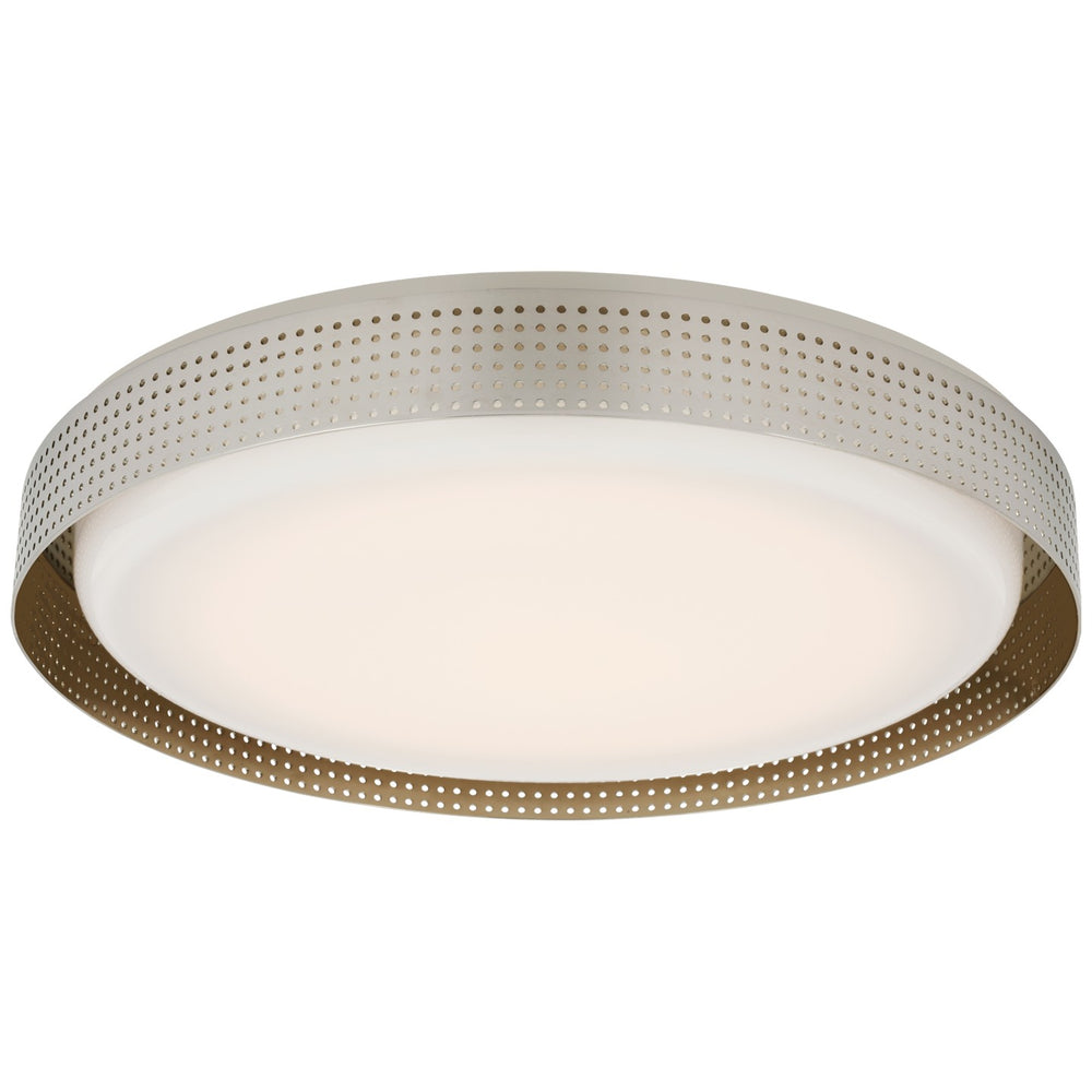 Visual Comfort Signature Canada - LED Flush Mount - Precision - Polished Nickel- Union Lighting Luminaires Decor