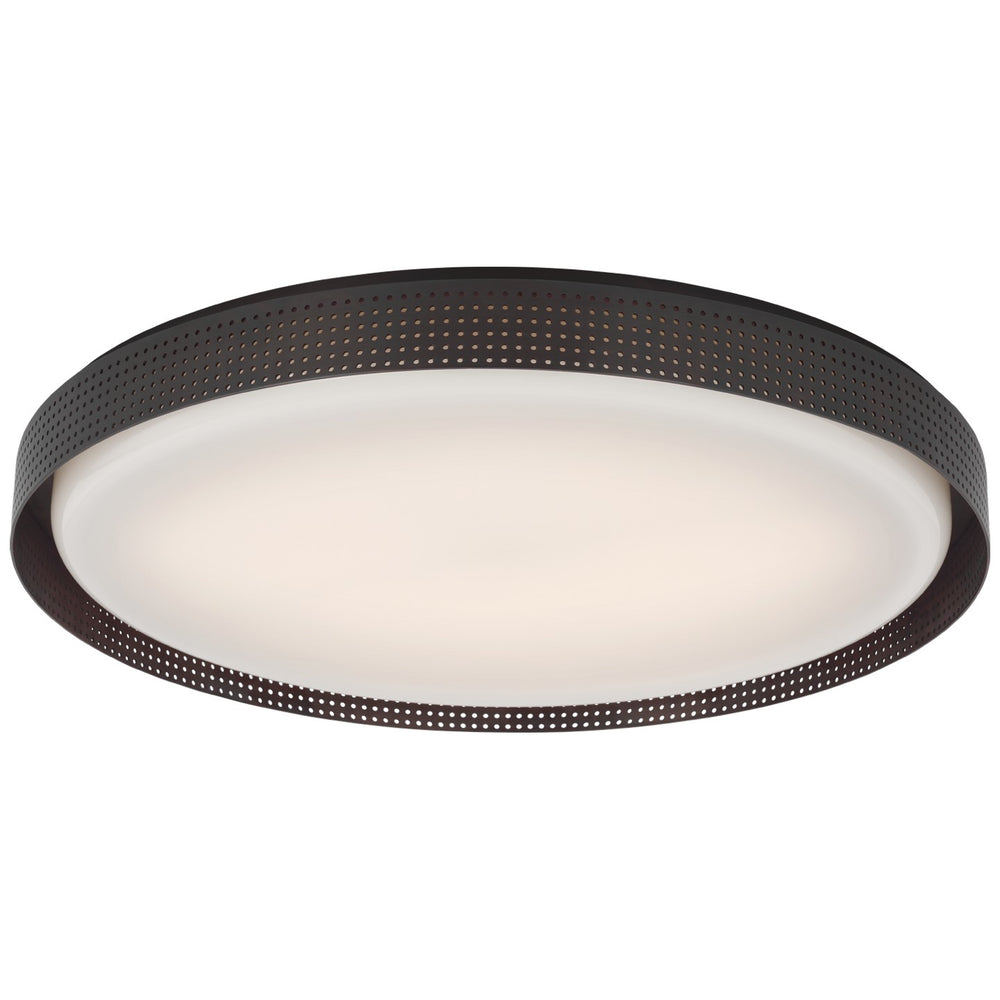 Visual Comfort Signature Canada - LED Flush Mount - Precision - Bronze- Union Lighting Luminaires Decor