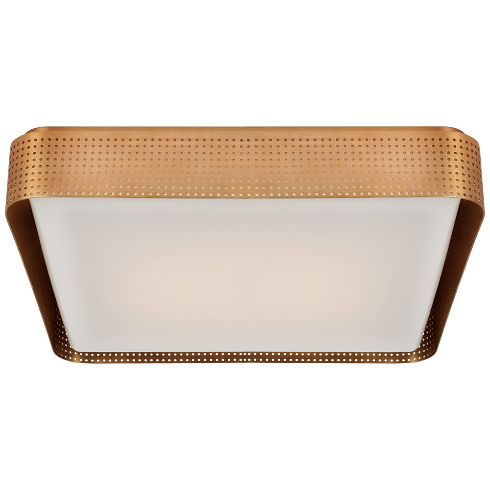 Visual Comfort Signature Canada - LED Flush Mount - Precision - Antique-Burnished Brass- Union Lighting Luminaires Decor