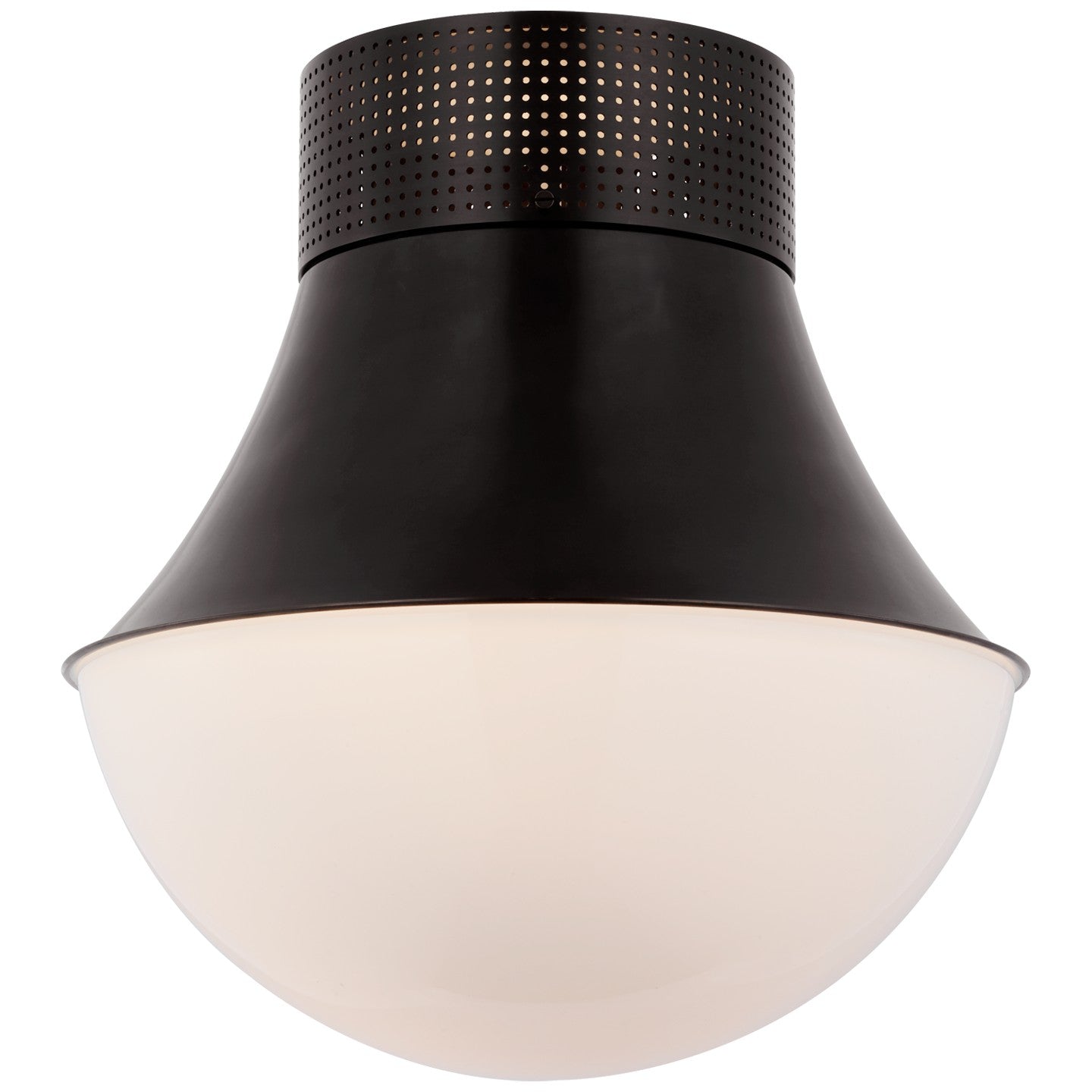 Visual Comfort Signature Canada - LED Flush Mount - Precision - Bronze- Union Lighting Luminaires Decor