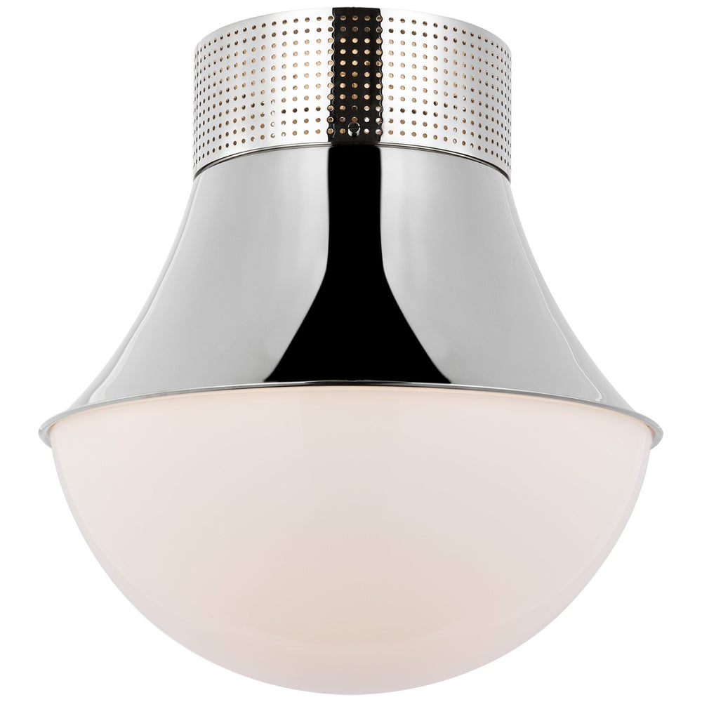 Visual Comfort Signature Canada - LED Flush Mount - Precision - Polished Nickel- Union Lighting Luminaires Decor