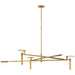 Visual Comfort Signature Canada - LED Chandelier - Melange - Antique-Burnished Brass- Union Lighting Luminaires Decor