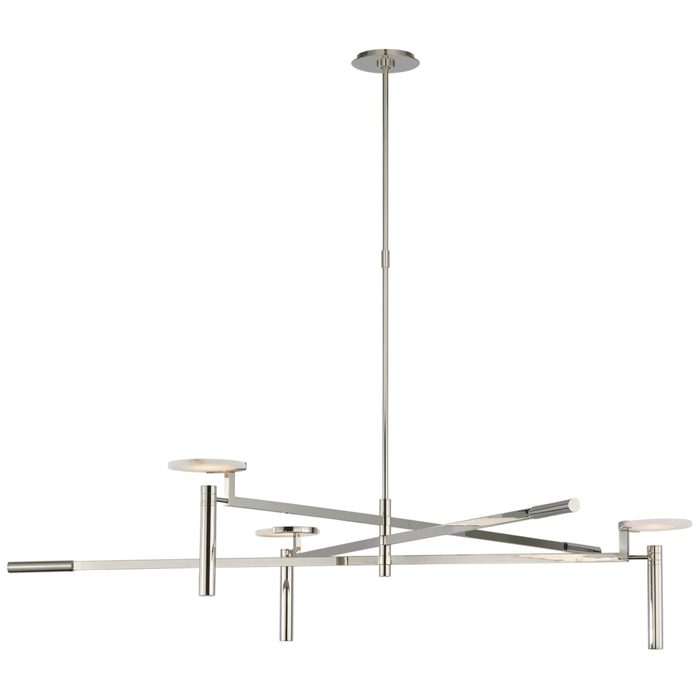 Visual Comfort Signature Canada - LED Chandelier - Melange - Polished Nickel- Union Lighting Luminaires Decor