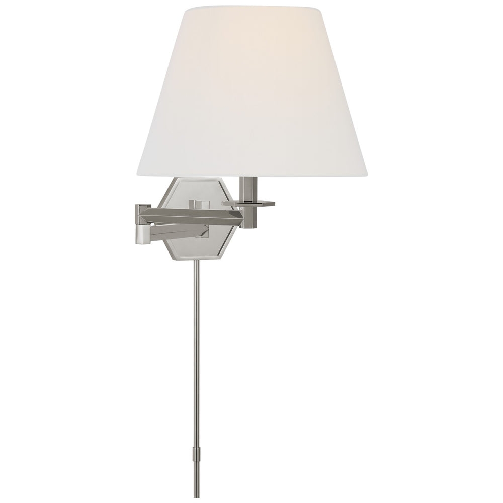 Visual Comfort Signature Canada - LED Swing Arm Wall Light - Olivier - Polished Nickel- Union Lighting Luminaires Decor