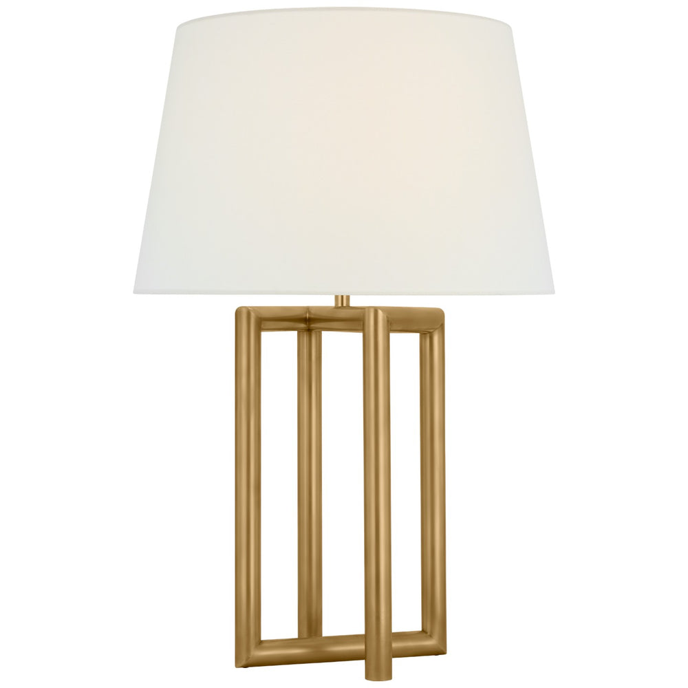 Visual Comfort Signature Canada - LED Table Lamp - Concorde - Hand-Rubbed Antique Brass- Union Lighting Luminaires Decor