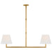 Visual Comfort Signature Canada - LED Chandelier - Olivier - Hand-Rubbed Antique Brass- Union Lighting Luminaires Decor