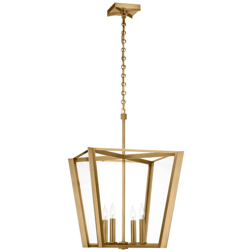 Visual Comfort Signature Canada - LED Lantern - Palais - Hand-Rubbed Antique Brass- Union Lighting Luminaires Decor