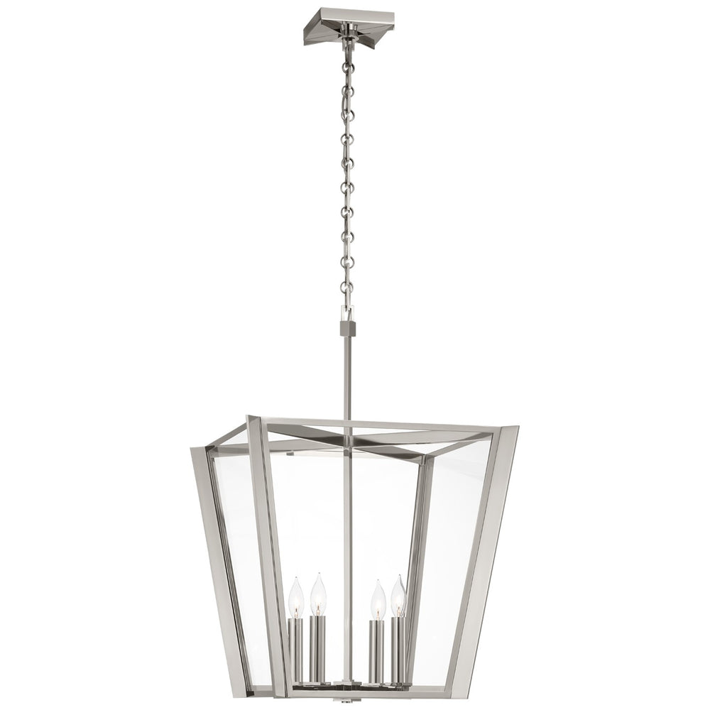 Visual Comfort Signature Canada - LED Lantern - Palais - Polished Nickel- Union Lighting Luminaires Decor