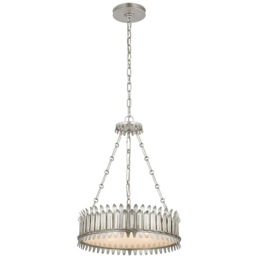 Visual Comfort Signature Canada - LED Chandelier - Leslie - Burnished Silver Leaf- Union Lighting Luminaires Decor