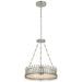 Visual Comfort Signature Canada - LED Chandelier - Leslie - Burnished Silver Leaf- Union Lighting Luminaires Decor