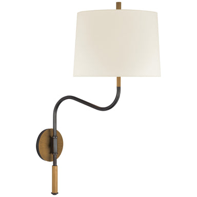 Visual Comfort Signature Canada - LED Swinging Wall Light - Canto - Bronze and Brass- Union Lighting Luminaires Decor