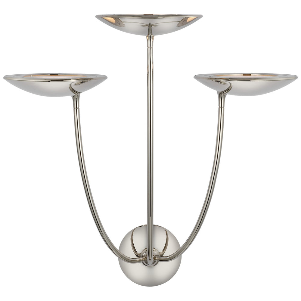 Visual Comfort Signature Canada - LED Wall Sconce - Keira - Polished Nickel- Union Lighting Luminaires Decor