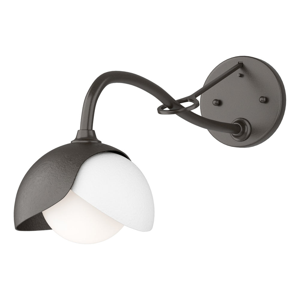 Hubbardton Forge - One Light Wall Sconce - Brooklyn - Oil Rubbed Bronze- Union Lighting Luminaires Decor