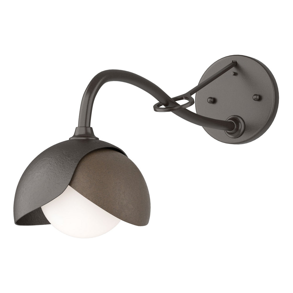 Hubbardton Forge - One Light Wall Sconce - Brooklyn - Oil Rubbed Bronze- Union Lighting Luminaires Decor